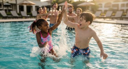 Socializing children during family vacations - Maya Resort Samui